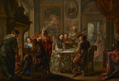 The Pleasures of the Seasons: Winter by Johann Georg Platzer